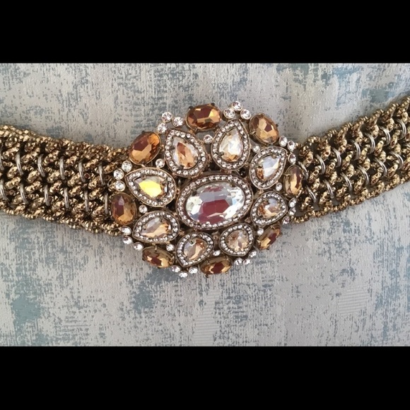 Roberto CAVALLI NWT LUXURY‎  EXTRAVAGANZA DESIGNER GOLD BELT main image 7